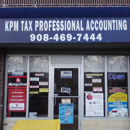 KPM TAX PROFESSIONAL in Elizabeth City, New Jersey, United States - #1 Photo of Point of interest, Establishment, Finance, Accounting
