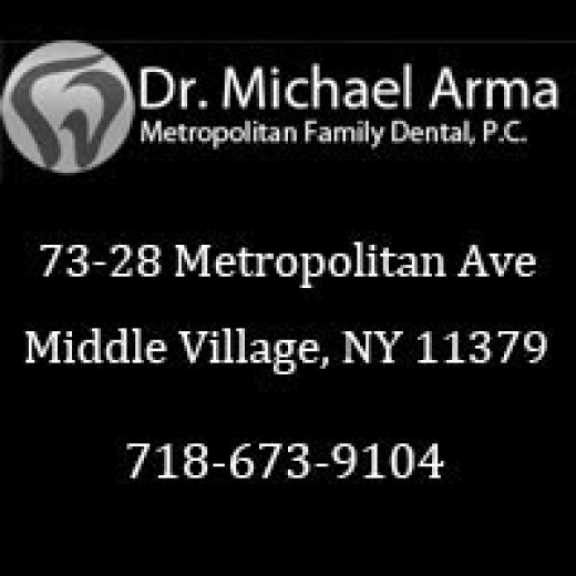 Arma Michael DDS in Middle Village City, New York, United States - #3 Photo of Point of interest, Establishment, Health, Doctor, Dentist
