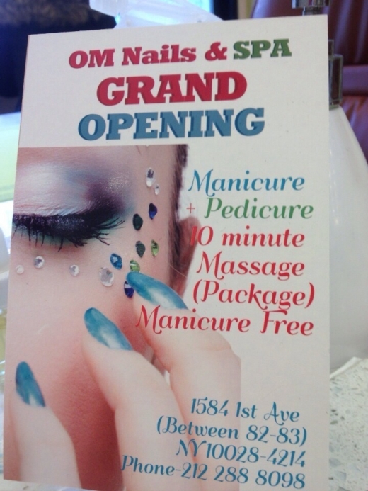 Photo by <br />
<b>Notice</b>:  Undefined index: user in <b>/home/www/activeuser/data/www/vaplace.com/core/views/default/photos.php</b> on line <b>128</b><br />
. Picture for Om nails and spa in New York City, New York, United States - Point of interest, Establishment, Beauty salon