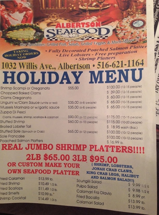 Photo by Albertson Seafood Market for Albertson Seafood Market
