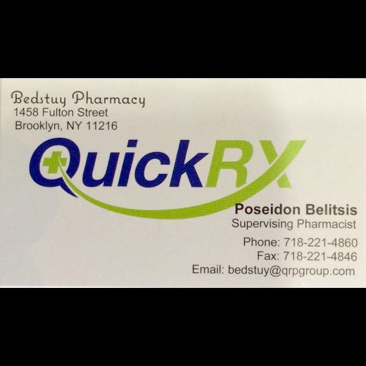 Photo by <br />
<b>Notice</b>:  Undefined index: user in <b>/home/www/activeuser/data/www/vaplace.com/core/views/default/photos.php</b> on line <b>128</b><br />
. Picture for Bed Stuy Pharmacy in Brooklyn City, New York, United States - Point of interest, Establishment, Store, Health, Pharmacy