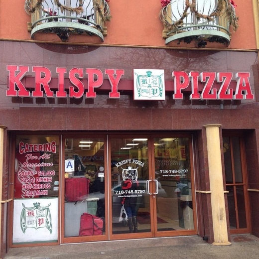 Krispy Pizza - Brooklyn in Kings County City, New York, United States - #1 Photo of Restaurant, Food, Point of interest, Establishment