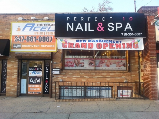 Perfect 10 Nail & Spa in Staten Island City, New York, United States - #1 Photo of Point of interest, Establishment, Beauty salon, Hair care