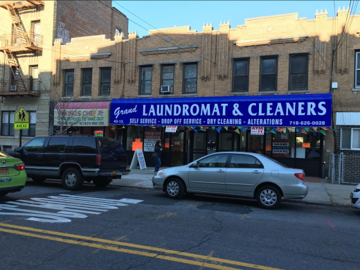 Grand Laundromat and Cleaners in Queens City, New York, United States - #2 Photo of Point of interest, Establishment, Laundry