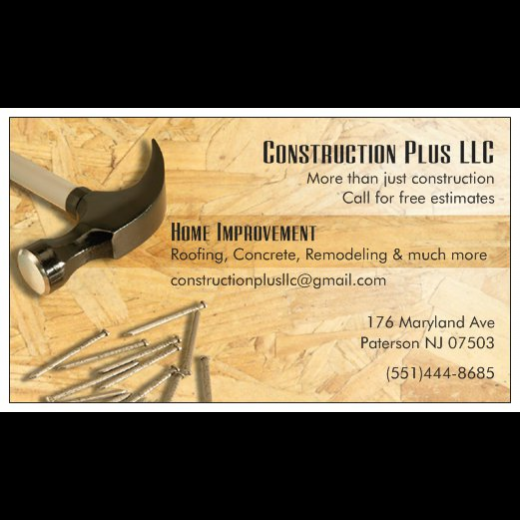 Construction Plus LLC in Paterson City, New Jersey, United States - #2 Photo of Point of interest, Establishment, General contractor