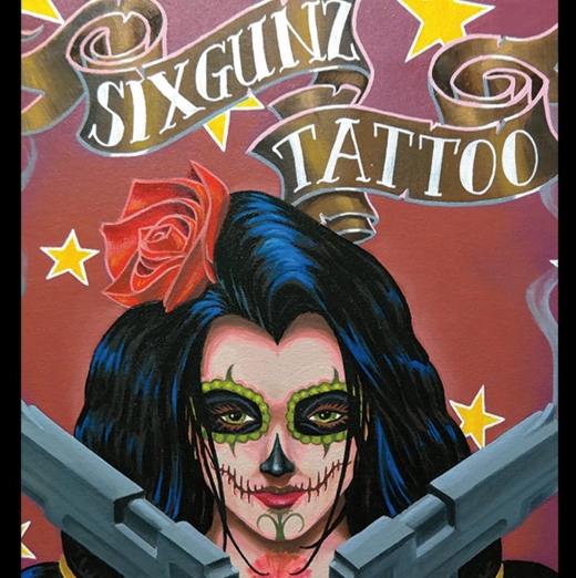 Six Gunz Tattoo in Bronx City, New York, United States - #1 Photo of Point of interest, Establishment, Store