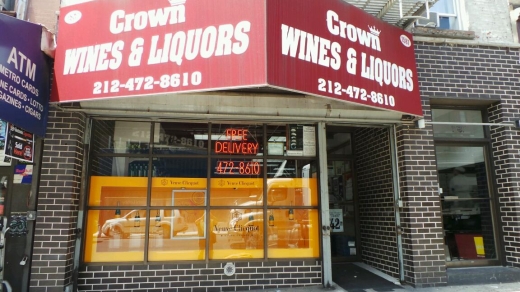 Crown Wine & Liquor in New York City, New York, United States - #1 Photo of Point of interest, Establishment, Store, Liquor store