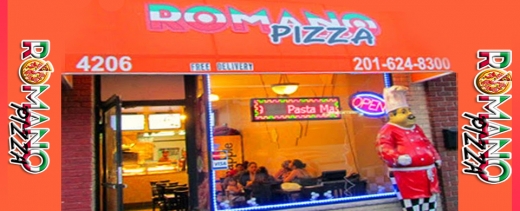 Romano Pizza in Weehawken City, New Jersey, United States - #3 Photo of Restaurant, Food, Point of interest, Establishment, Meal takeaway, Meal delivery