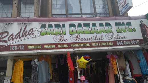 Radha Sari Bazaar Inc and Be Beautiful Salon in New York City, New York, United States - #1 Photo of Point of interest, Establishment, Store, Clothing store