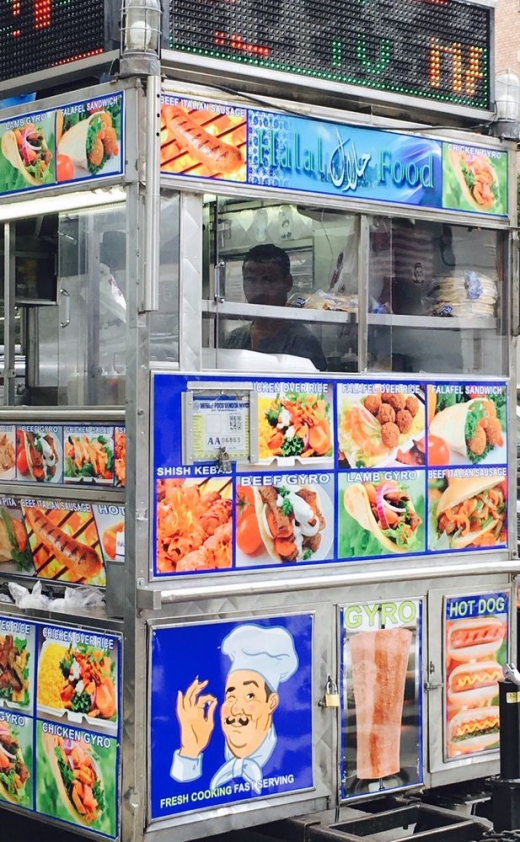 Halal Cart (food truck) in New York City, New York, United States - #3 Photo of Restaurant, Food, Point of interest, Establishment