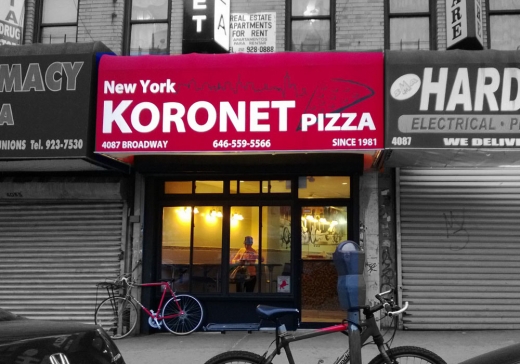 Photo by Mary Doumas for Koronet Pizza