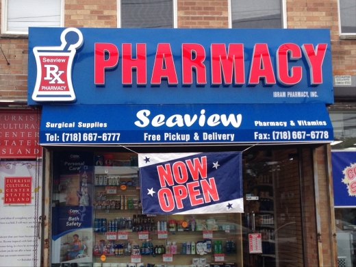 Seaview Pharmacy in Staten Island City, New York, United States - #2 Photo of Point of interest, Establishment, Store, Health, Pharmacy