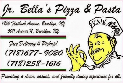 Jr. Bella's Pizza & Pasta in Brooklyn City, New York, United States - #2 Photo of Restaurant, Food, Point of interest, Establishment