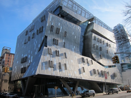 Photo by Norbert Tai for The Cooper Union : NAB (New Academic Building)